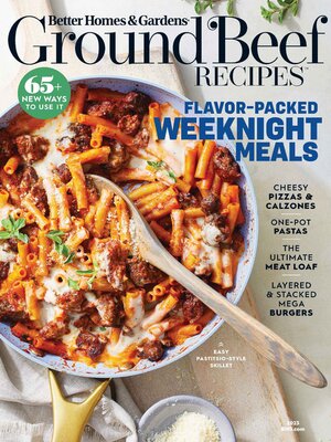 cover image of BH&G Ground Beef Recipes
